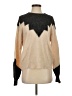 Joie Chevron-herringbone Tan Wool Pullover Sweater Size S - photo 1
