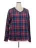 Nautica Plaid Blue Pullover Sweater Size XXL - photo 1