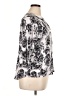 Monday Fun 100% Rayon Gray 3/4 Sleeve Blouse Size 1X - photo 4