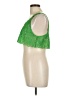 H&M 100% Polyester Green Sleeveless Blouse Size L - photo 5