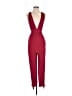 Lulus 100% Rayon Solid Burgundy Jumpsuit Size XS - photo 1