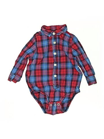 Genuine Kids from Oshkosh Long Sleeve Onesie (view 1)