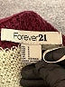 Forever 21 100% Acrylic Stripes Burgundy Pullover Sweater Size S - photo 7