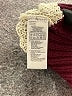 Forever 21 100% Acrylic Stripes Burgundy Pullover Sweater Size S - photo 8