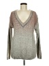 Venus Metallic Gray Pullover Sweater Size M - photo 1