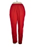 Just My Size 100% Cotton Red Casual Pants Size 14 - 16 Petite - photo 1