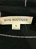 Mod Boutique 100% Rayon Plaid Black 3/4 Sleeve Button-Down Shirt Size M - photo 7