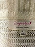 Sugarfox 100% Polyester Ivory Pullover Sweater Size L - photo 7