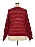 Shein Curve 100% Polyester Red Pullover Sweater Size 2X - photo 2