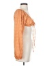 Shein 100% Polyester Orange Long Sleeve T-Shirt Size 4 - photo 4