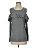 Calvin Klein Gray Long Sleeve Top Size S - photo 1