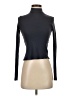LACAUSA 100% Supima Cotton Black Long Sleeve Turtleneck Size XS - photo 1