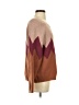 Kori America 100% Acrylic Chevron-herringbone Brown Pullover Sweater Size S - photo 4