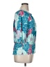 Dereon Teal 3/4 Sleeve Blouse Size XL - photo 4