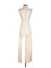 PrettyLittleThing Metallic Ivory Jumpsuit Size 2 - photo 2