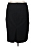 Ann Taylor Factory Solid Black Casual Skirt Size 14 - photo 2