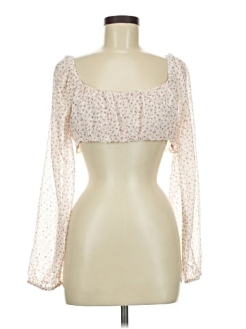 Timing Long Sleeve Blouse (view 1)