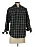 8 Seconds Plaid Black 3/4 Sleeve Blouse Size S - photo 2
