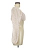 Timing 100% Polyester Ivory Pink Long Sleeve Blouse Size M - photo 4