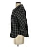 8 Seconds Plaid Black 3/4 Sleeve Blouse Size S - photo 5