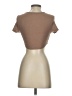 Shein Tan Short Sleeve Turtleneck Size 4 - photo 2