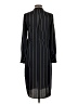 H&M 100% Polyester Black Casual Dress Size 2 - photo 2