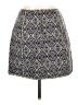 Alya 100% Polyester Paisley Blue Casual Skirt Size L - photo 2
