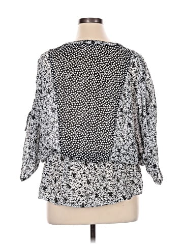 Sag Harbor 3/4 Sleeve Blouse (view 2)