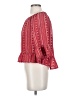 Sanctuary 100% Polyester Red 3/4 Sleeve Blouse Size XS - photo 5