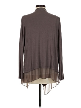 Haut Pull Gris DANA BUCHMAN - Taille 0, Neuf Avec étiquettes, Matière Stretch Soie