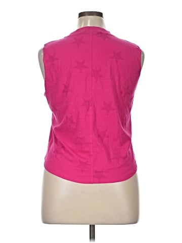 Aqua Sleeveless T-Shirt (view 2)