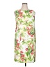 DressBarn Tropical White Cocktail Dress Size 14 - photo 1