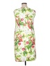 DressBarn Tropical White Cocktail Dress Size 14 - photo 2