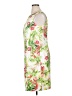 DressBarn Tropical White Cocktail Dress Size 14 - photo 5