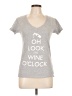 Assorted Brands Gray Short Sleeve T-Shirt Size L - photo 1