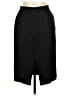 Genny Solid Black Formal Skirt Size EU (IT) 44 / US 8 - photo 2