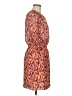 BCBGeneration 100% Polyester Print Orange Red Cocktail Dress Size M - photo 4