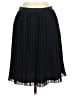 J.Crew 100% Polyester Solid Black Formal Skirt Size 2 - photo 1