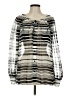 Rachel Zoe Silver Long Sleeve Blouse Size 6 - photo 1