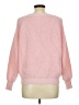 Unbranded 100% Polyester Pink Pullover Sweater Size L - photo 2
