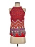 Kenar 100% Rayon Red Sleeveless Blouse Size XS - photo 1