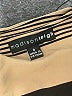 Madison Leigh Stripes Tan Casual Dress Size 8 - photo 7
