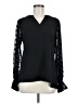 Blooming Jelly 100% Polyester Black Long Sleeve Blouse Size M - photo 1