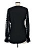 Blooming Jelly 100% Polyester Black Long Sleeve Blouse Size M - photo 2