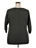 Doublju Gray 3/4 Sleeve Top Size 2XL - photo 2