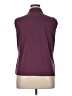 Stylus Burgundy Sleeveless Button-Down Shirt Size XL - photo 2