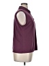Stylus Burgundy Sleeveless Button-Down Shirt Size XL - photo 4