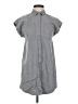 Everlane Gray Short Sleeve Button-Down Shirt Size XS - photo 1