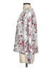 Shein Floral Gray Long Sleeve Blouse Size 4 - photo 5