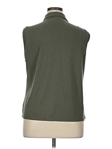 Stylus Sleeveless Button-Down Shirt (view 2)